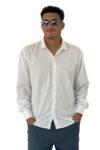 Mens Shirt LS Wh – Main Photo