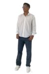 Mens Shirt LS Wh – Main Photo